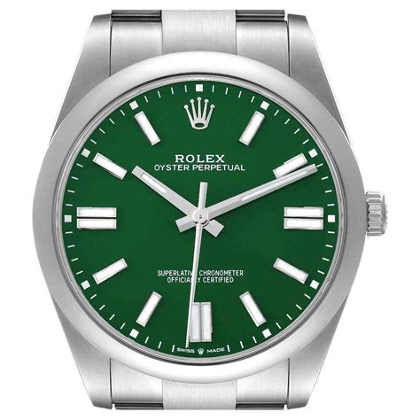 monte rolex grünes zifferblatt|Rolex Oyster Perpetual 41 Uhr: Edelstahl Oystersteel – m124300 .